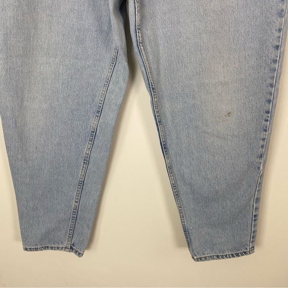VINTAGE 90s LEVI’S 550 Relaxed Fit Tapered Leg High Waisted Jeans Size 20W Short - Picture 8 of 13